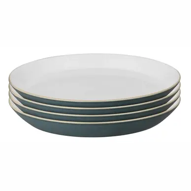 Offre Spéciale Assiettes Denby Impression Anthracite 21.5 cm (Ensemble de 4 pièces)